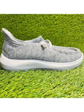 Kuru Draft Rento Mens‎ Size 7 Gray White Casual Walking Outdoor Slip On Shoes
